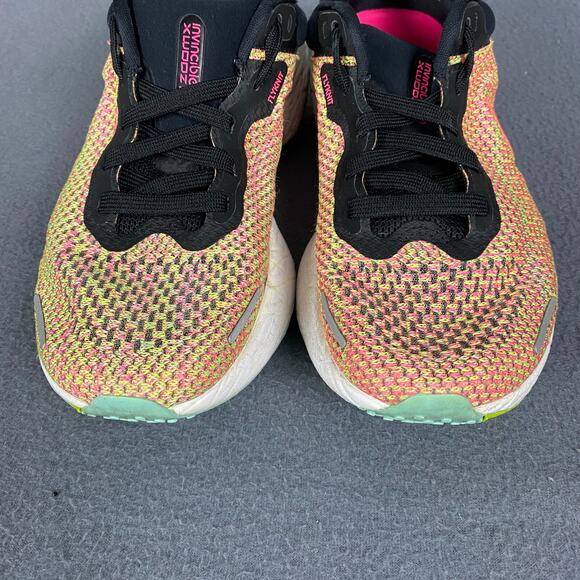 Nike ZoomX Invincible Run Flyknit DJ5926-700 Sneaker Women 8.5 Volt Bright Mango - Picture 3 of 10